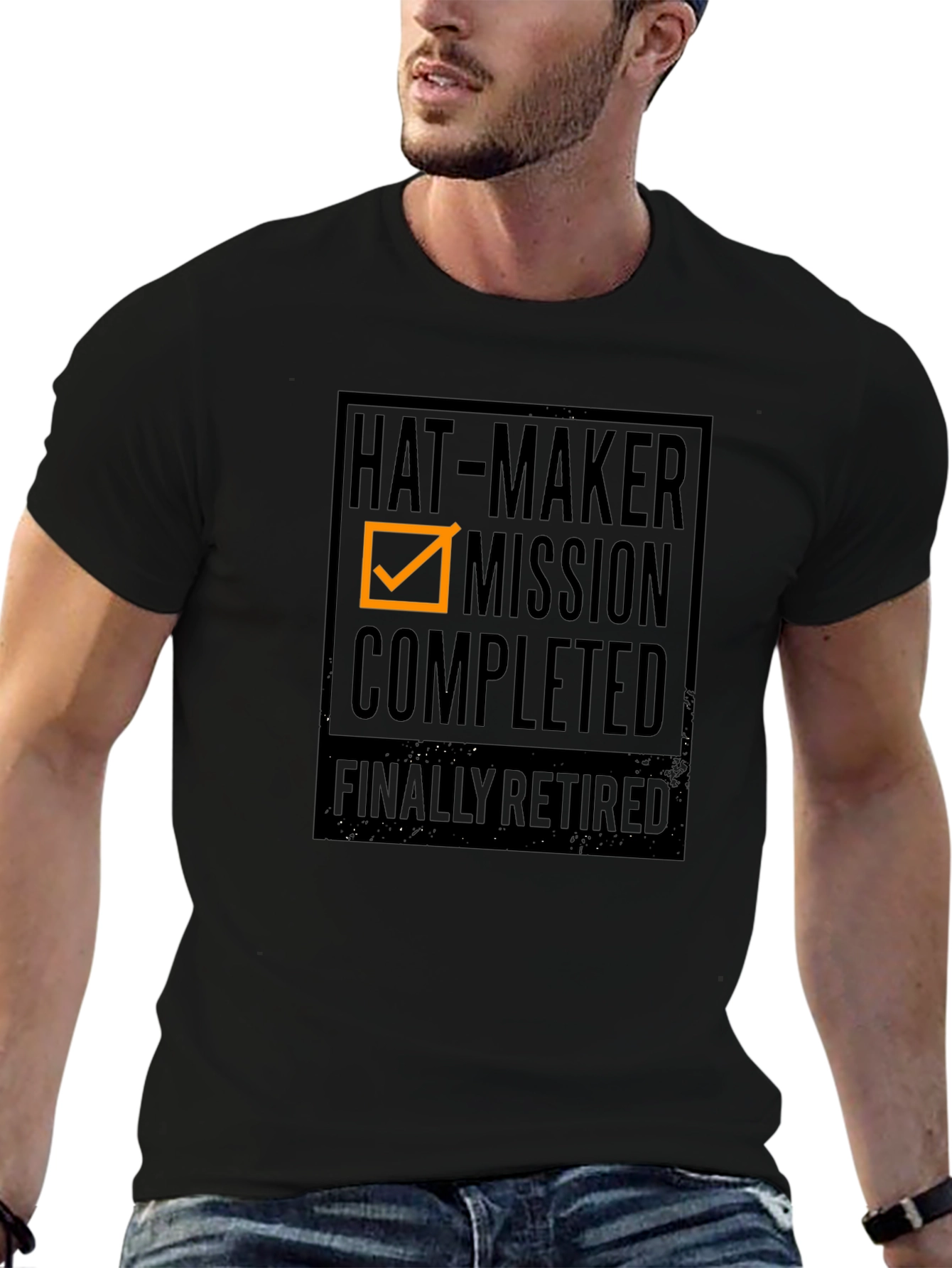 Hat-Maker Mission Completed Retirement T-Shirt