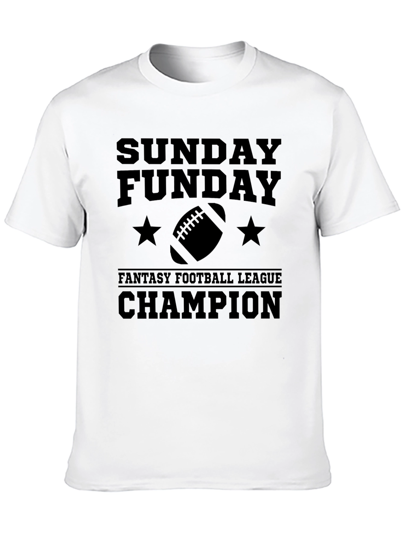 Sunday Funday Football Champion T-Shirt