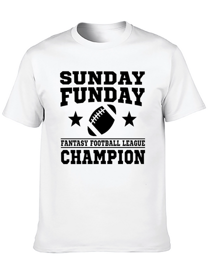 Sunday Funday Football Champion T-Shirt