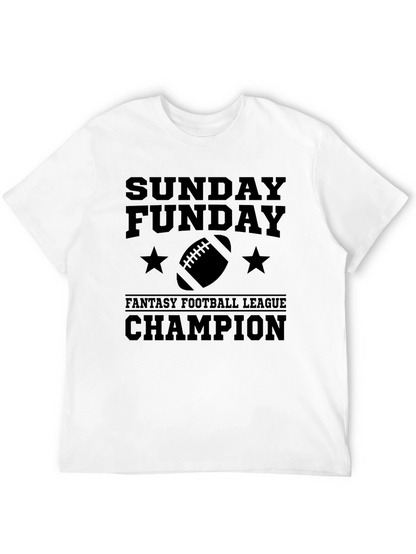 Sunday Funday Football Champion T-Shirt