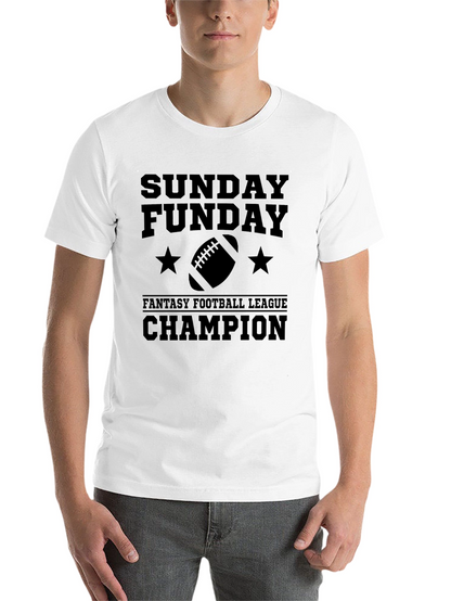 Sunday Funday Football Champion T-Shirt