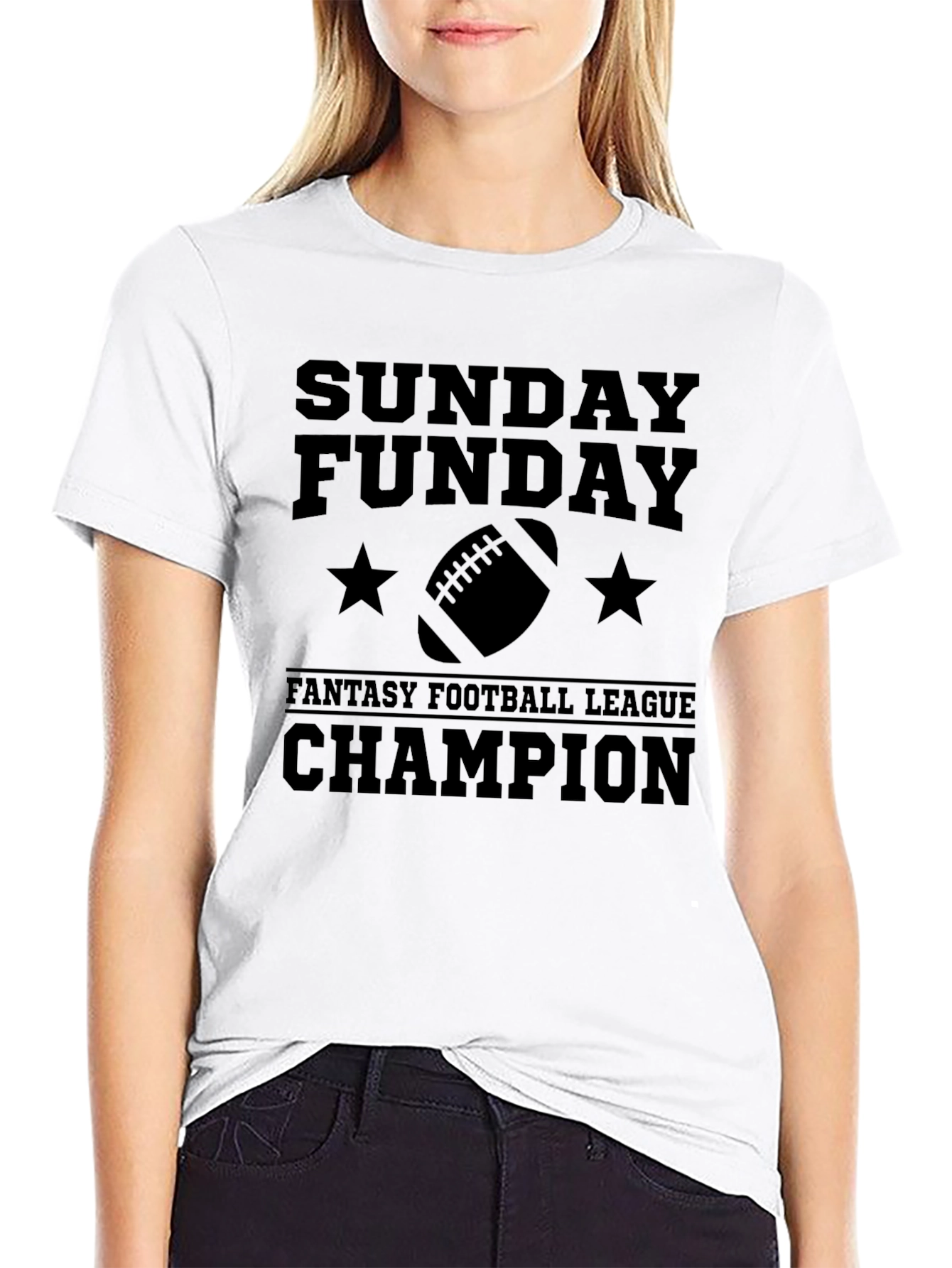 Sunday Funday Football Champion T-Shirt