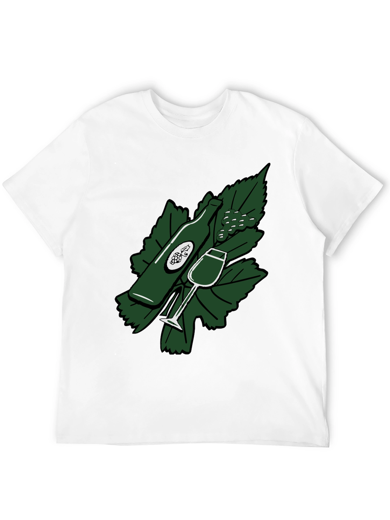 Wine Time Graphic T-Shirt