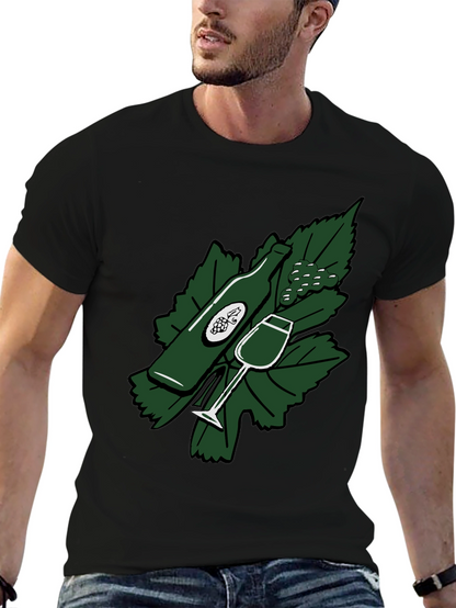 Wine Time Graphic T-Shirt