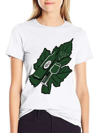 Wine Time Graphic T-Shirt
