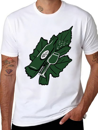 Wine Time Graphic T-Shirt