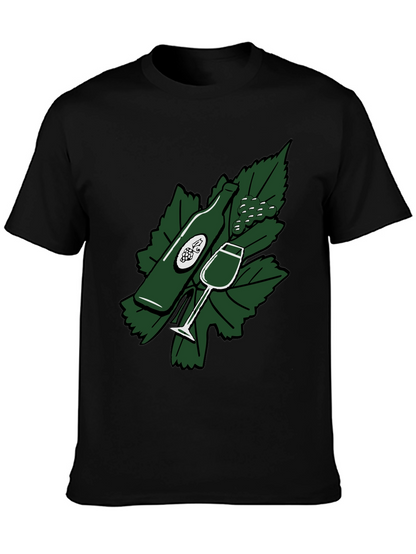 Wine Time Graphic T-Shirt