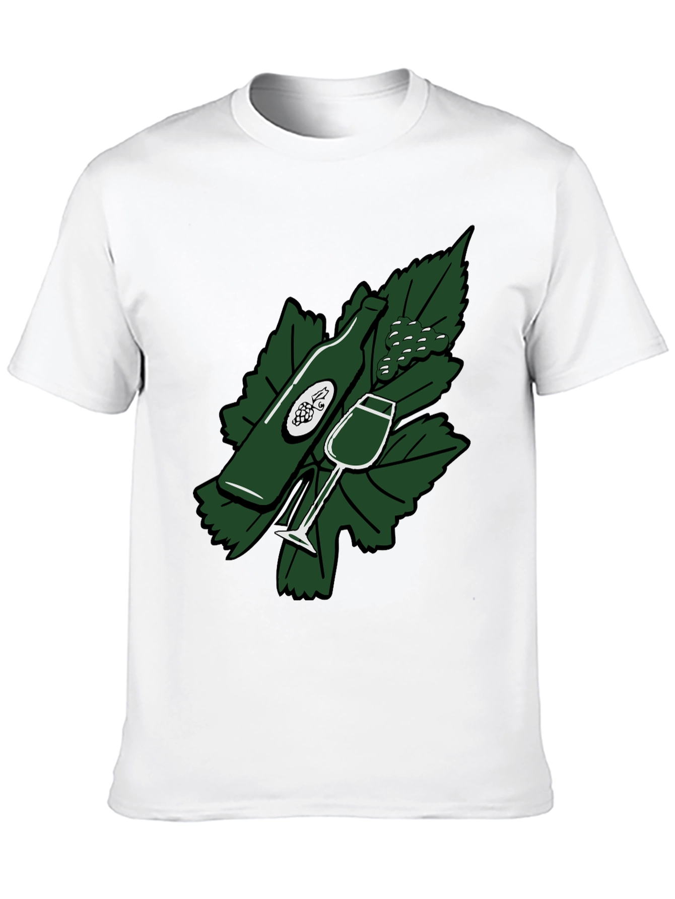 Wine Time Graphic T-Shirt