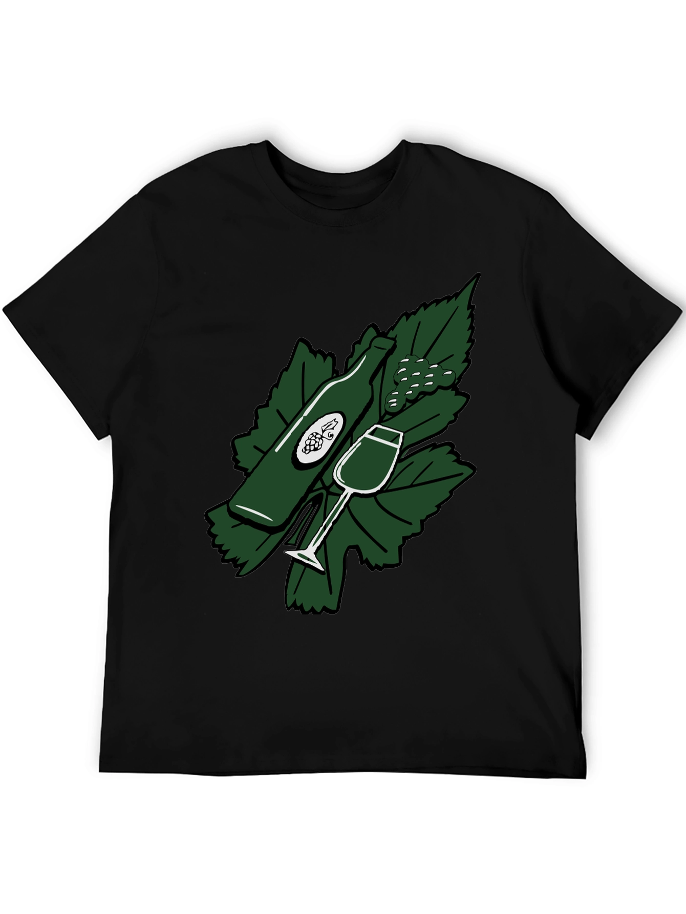 Wine Time Graphic T-Shirt