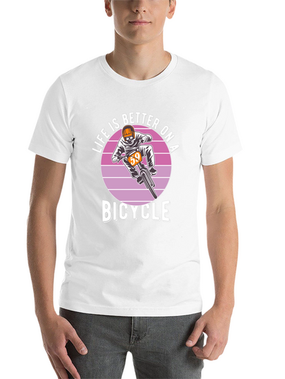 Life is Better on a Bicycle T-Shirt