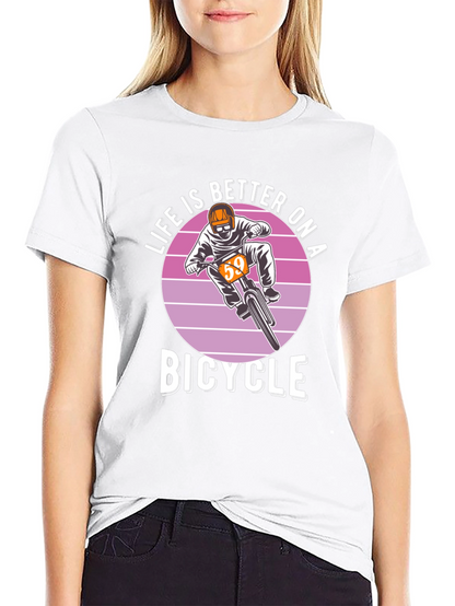 Life is Better on a Bicycle T-Shirt