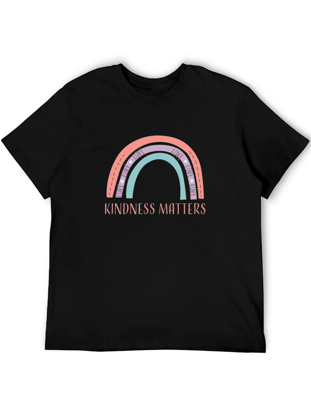 Kindness Matters Rainbow Graphic Tee