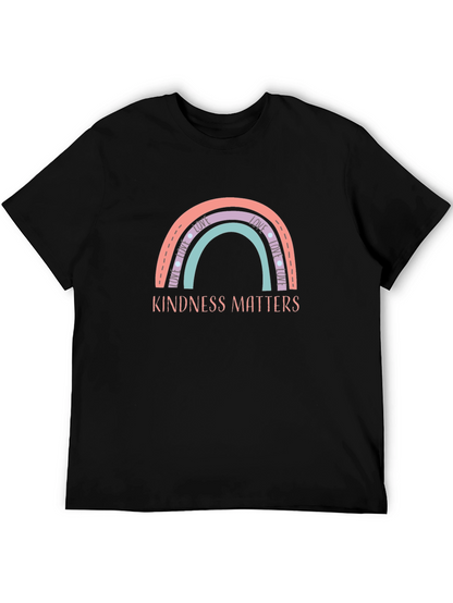 Kindness Matters Rainbow Graphic Tee