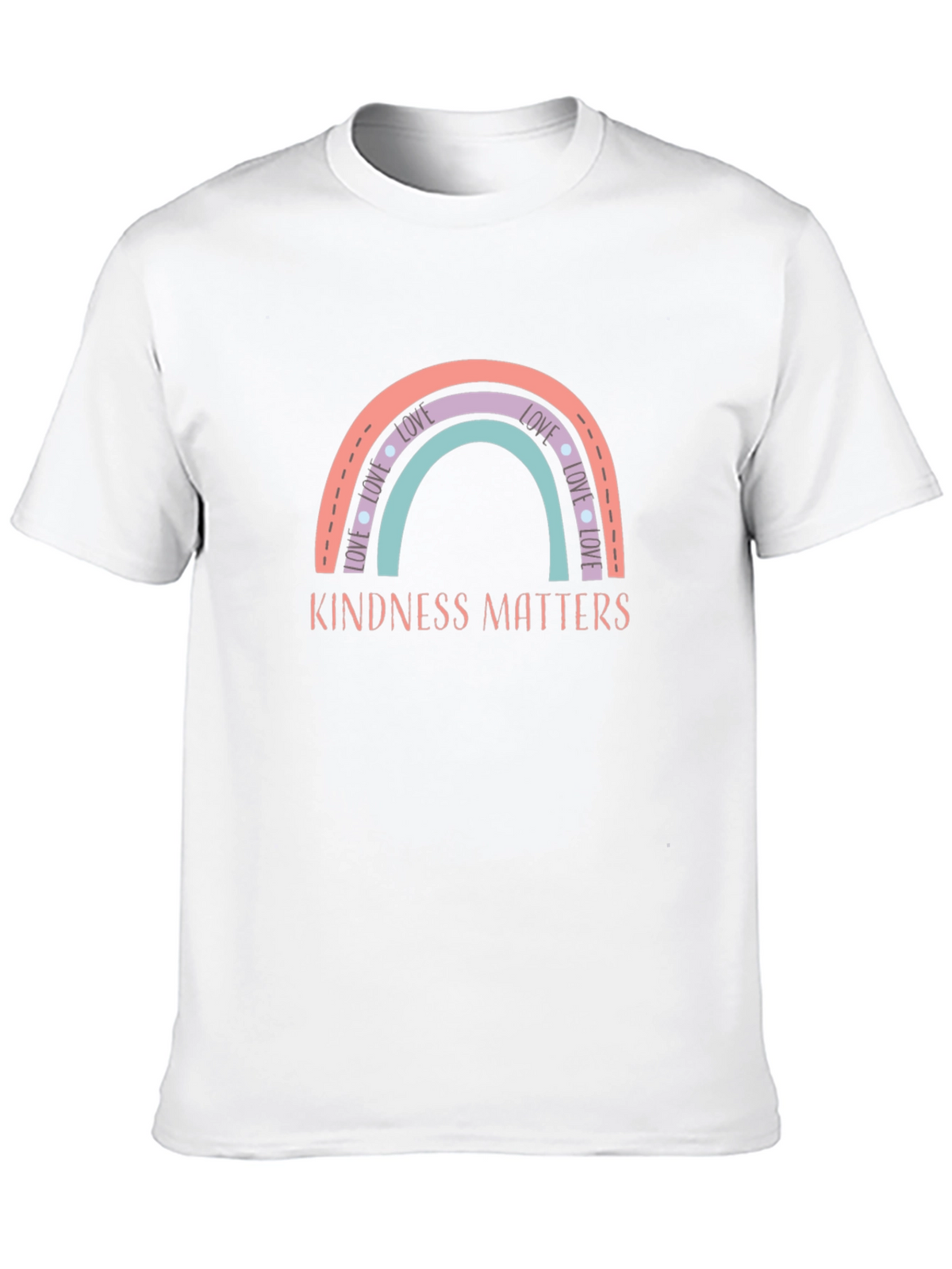 Kindness Matters Rainbow Graphic Tee