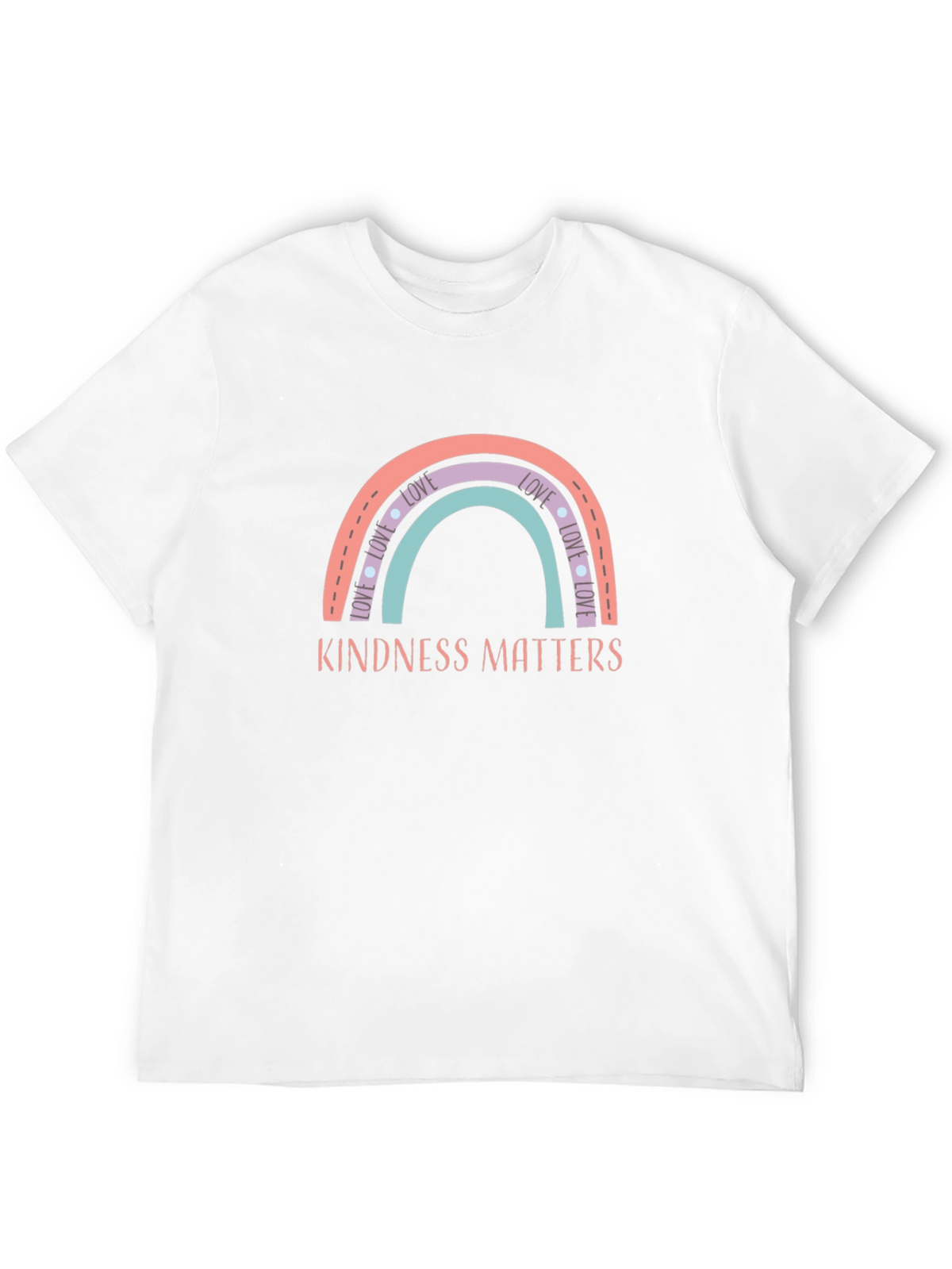 Kindness Matters Rainbow Graphic Tee