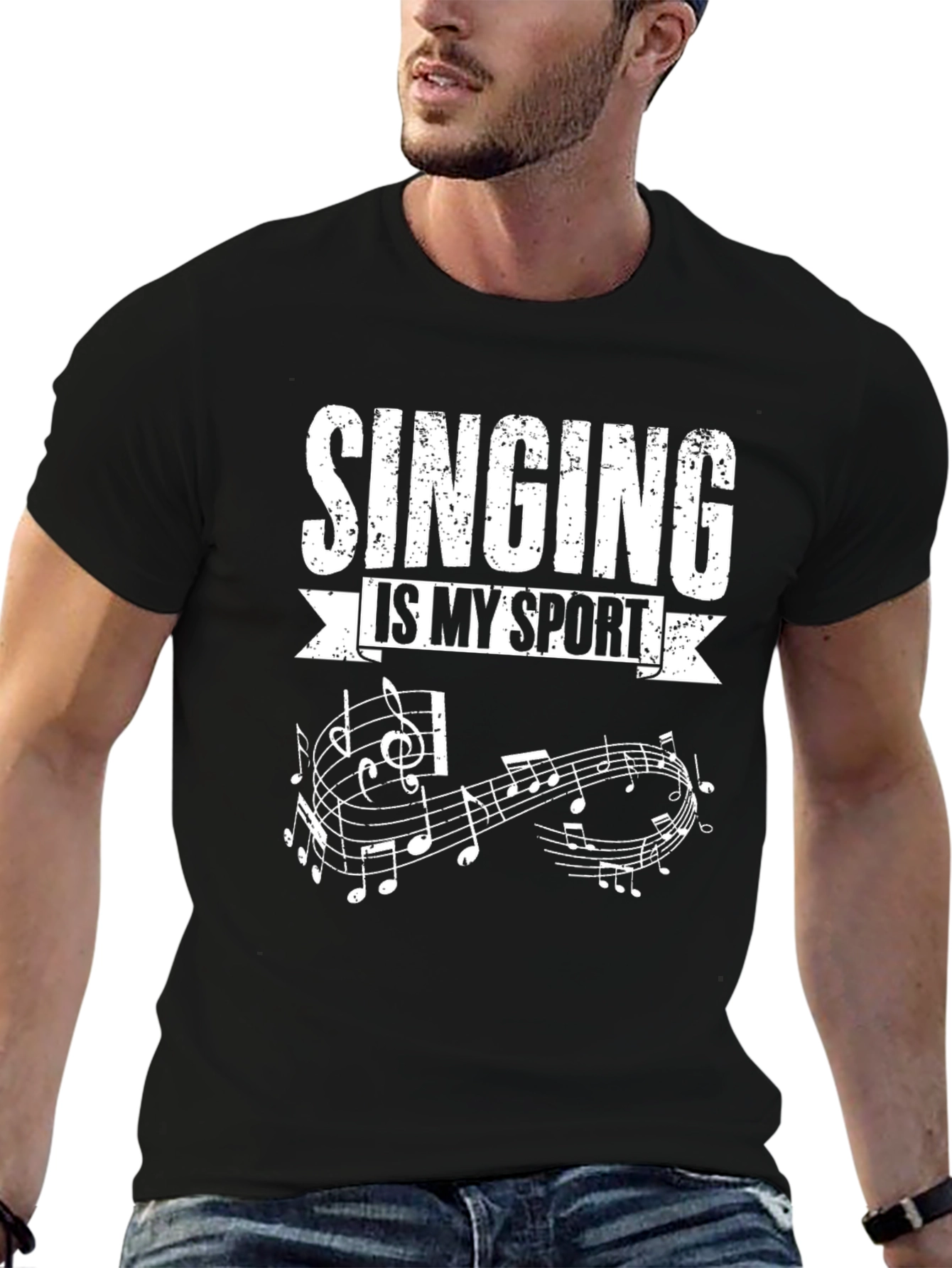 Singing is My Sport Graphic T-Shirt
