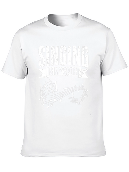Singing is My Sport Graphic T-Shirt