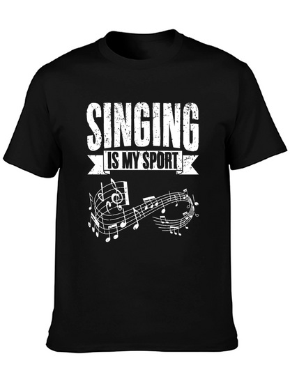 Singing is My Sport Graphic T-Shirt