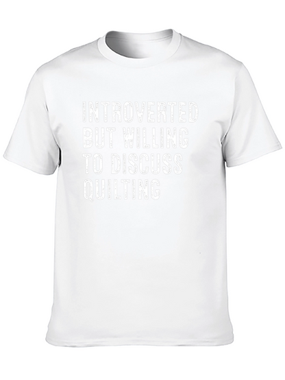 Introverted Quilting T-Shirt