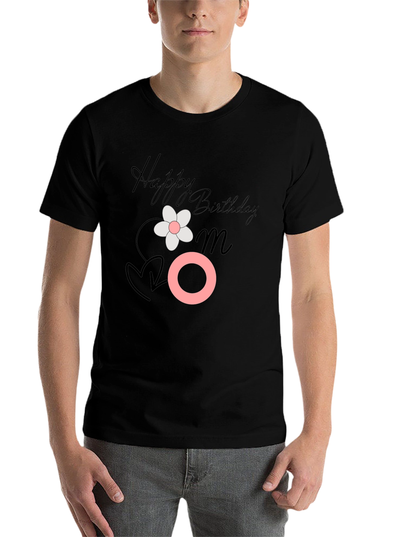 Happy Birthday Mom Graphic Tee