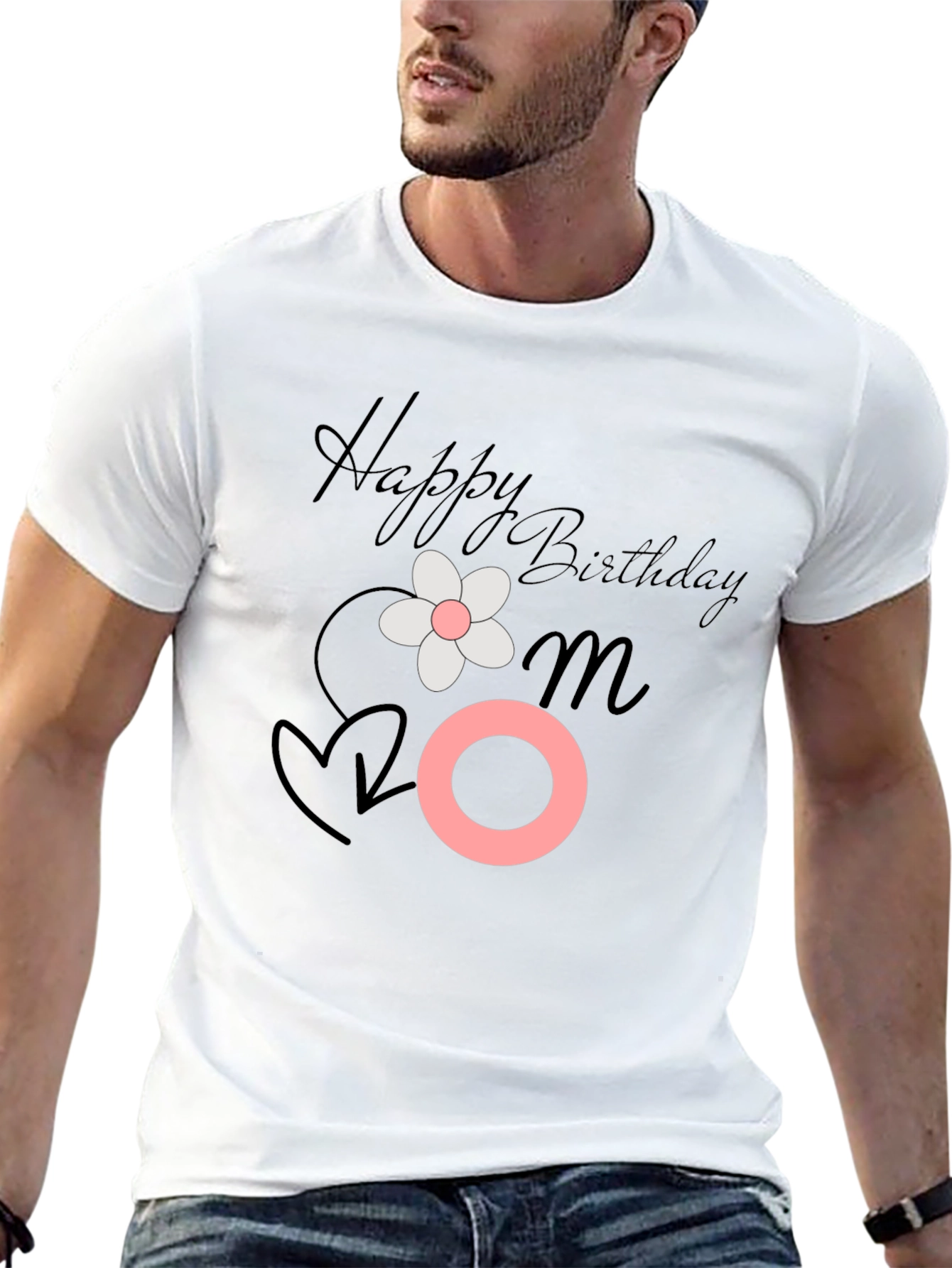 Happy Birthday Mom Graphic Tee