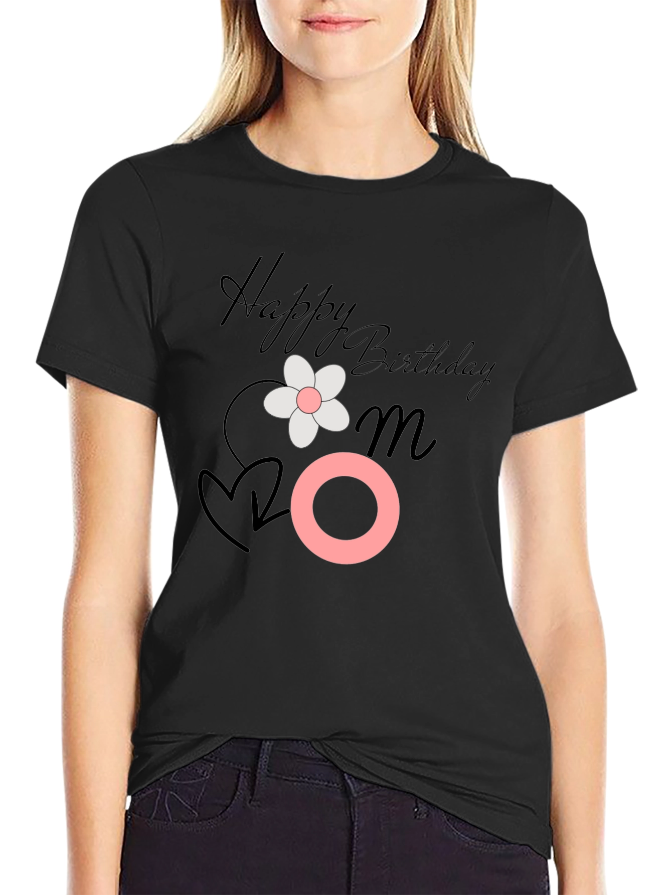 Happy Birthday Mom Graphic Tee