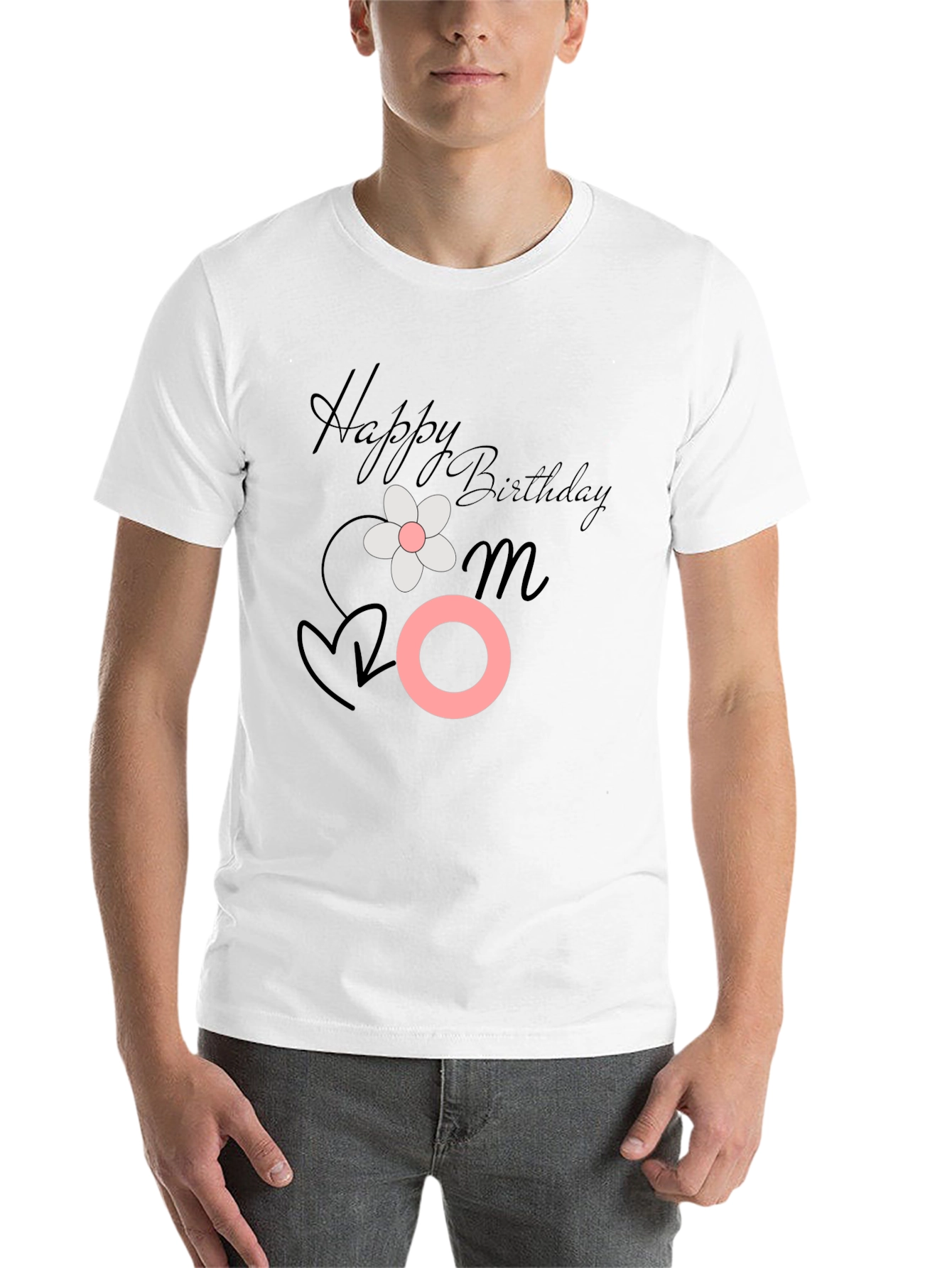 Happy Birthday Mom Graphic Tee