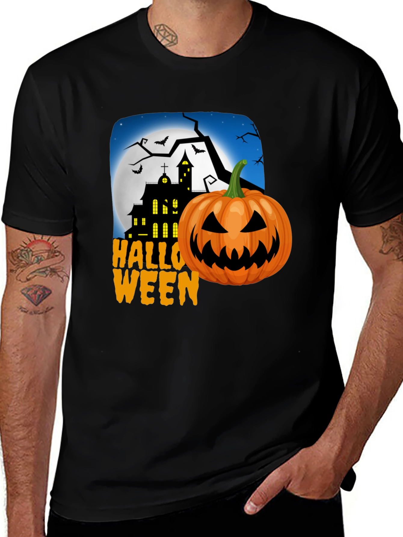 Spooky Halloween Graphic Tee