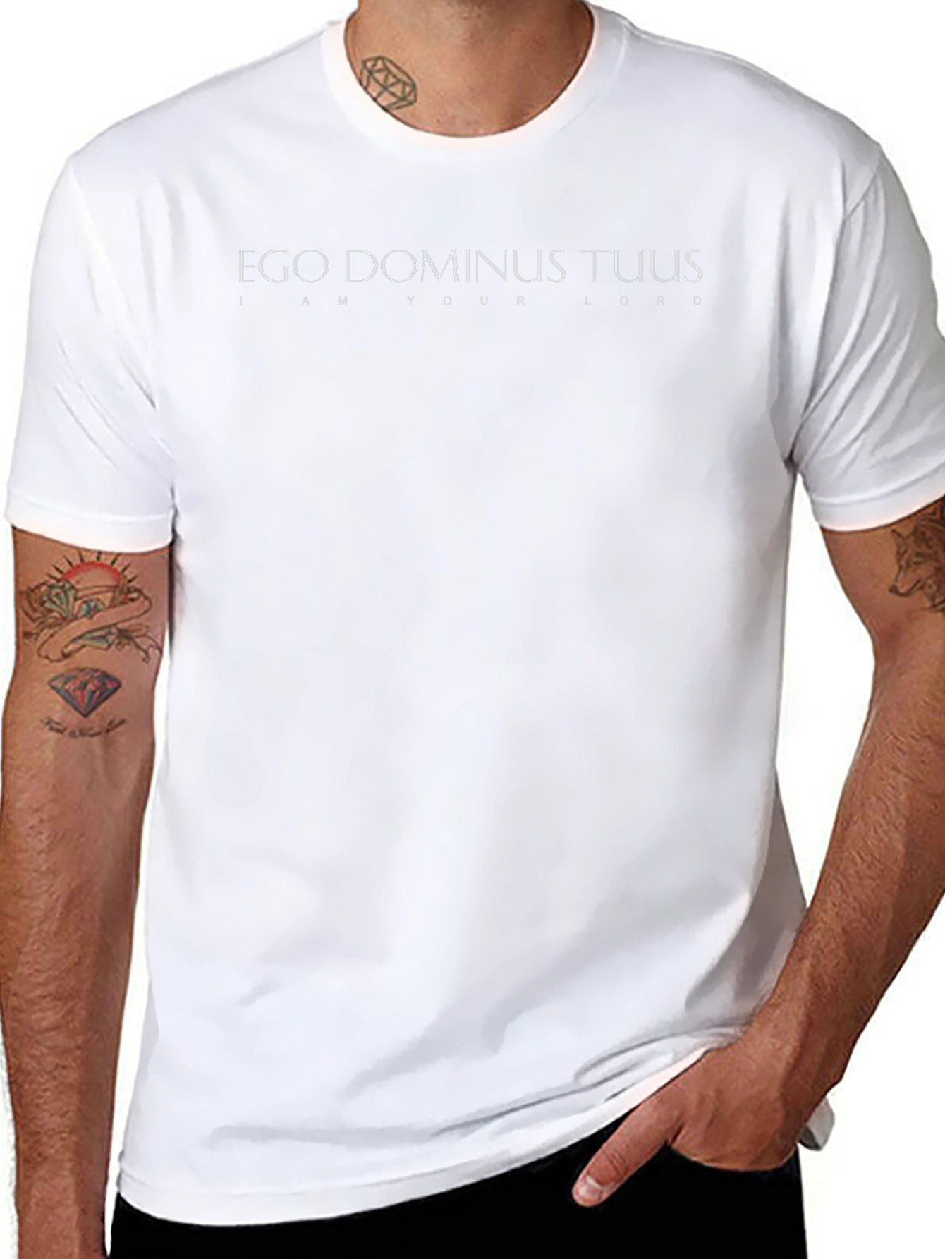 Ego Dominus Tuus Black T-Shirt