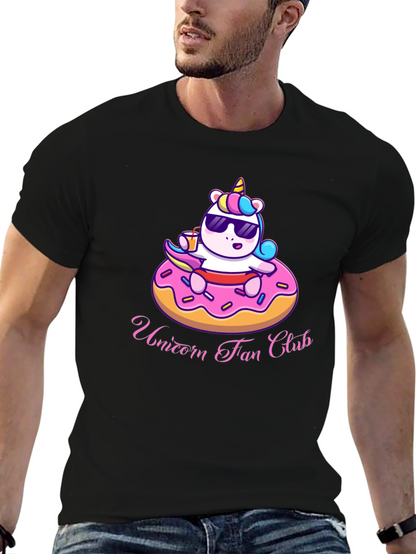 Unicorn Fan Club Donut T-Shirt