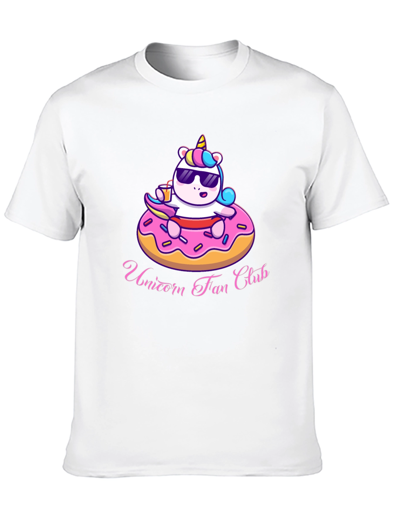 Unicorn Fan Club Donut T-Shirt