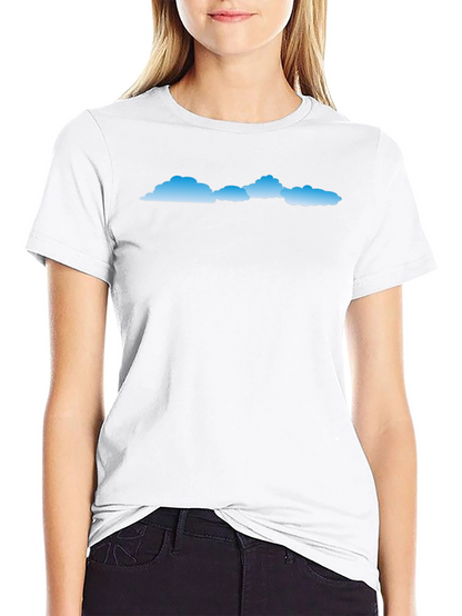 Mens Black Cloud Graphic T-Shirt