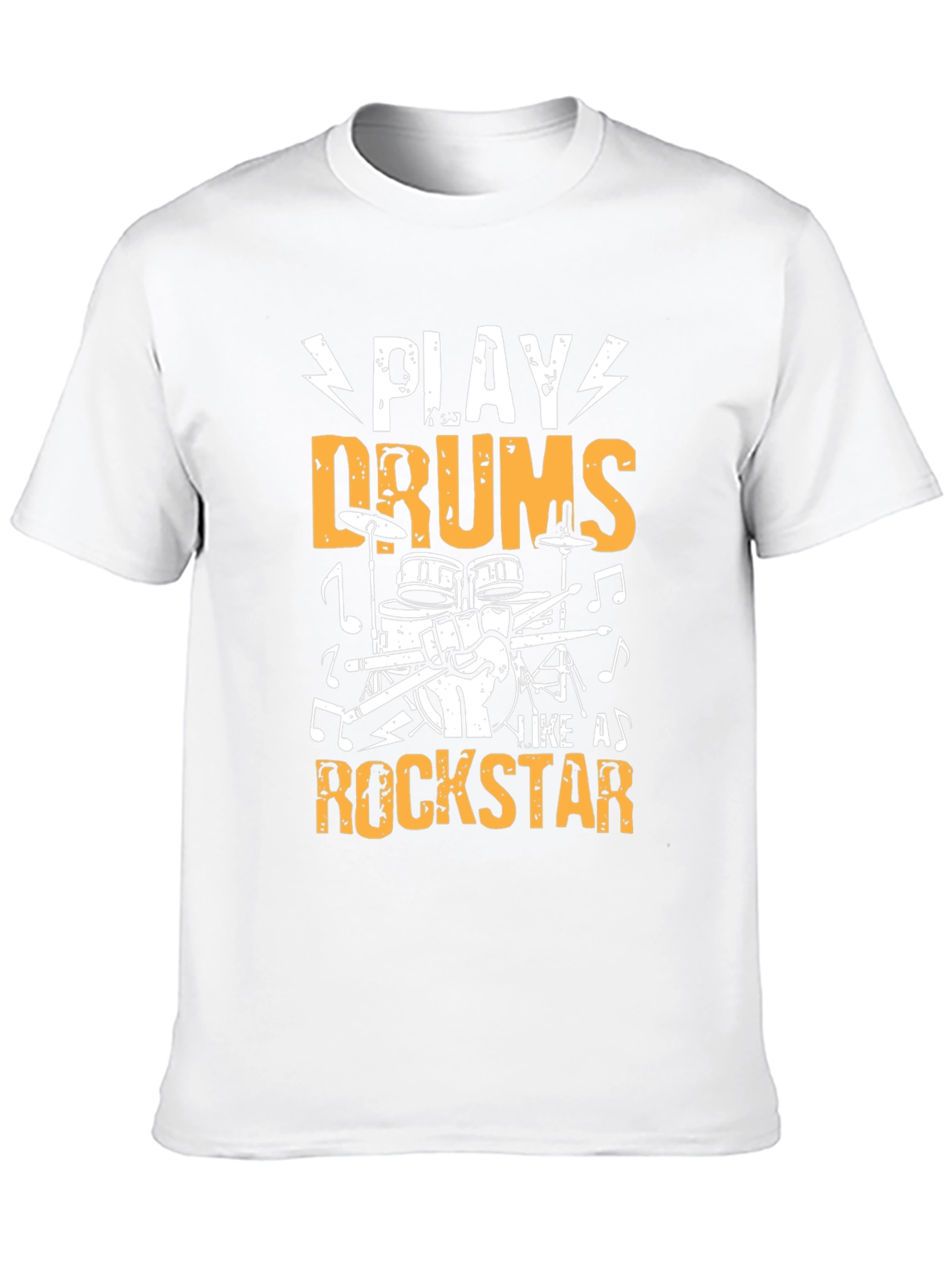 Play Drums Like A Rockstar Graphic T-Shirt