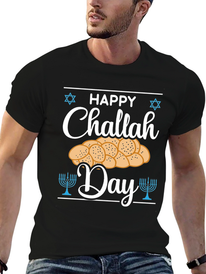Happy Challah Day Graphic T-Shirt