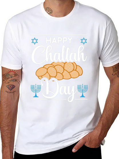 Happy Challah Day Graphic T-Shirt