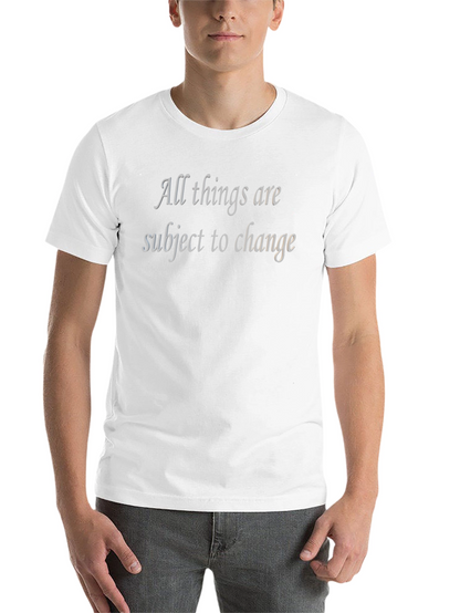 Change is Constant Black T-Shirt