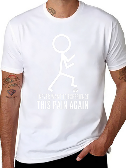 Funny Lego Brick Stepping T-Shirt