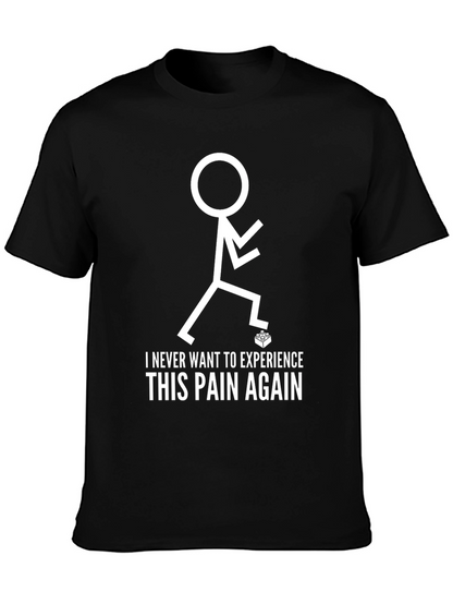 Funny Lego Brick Stepping T-Shirt