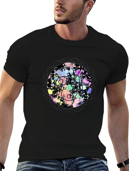 Artist Palette Graphic Tee - Black