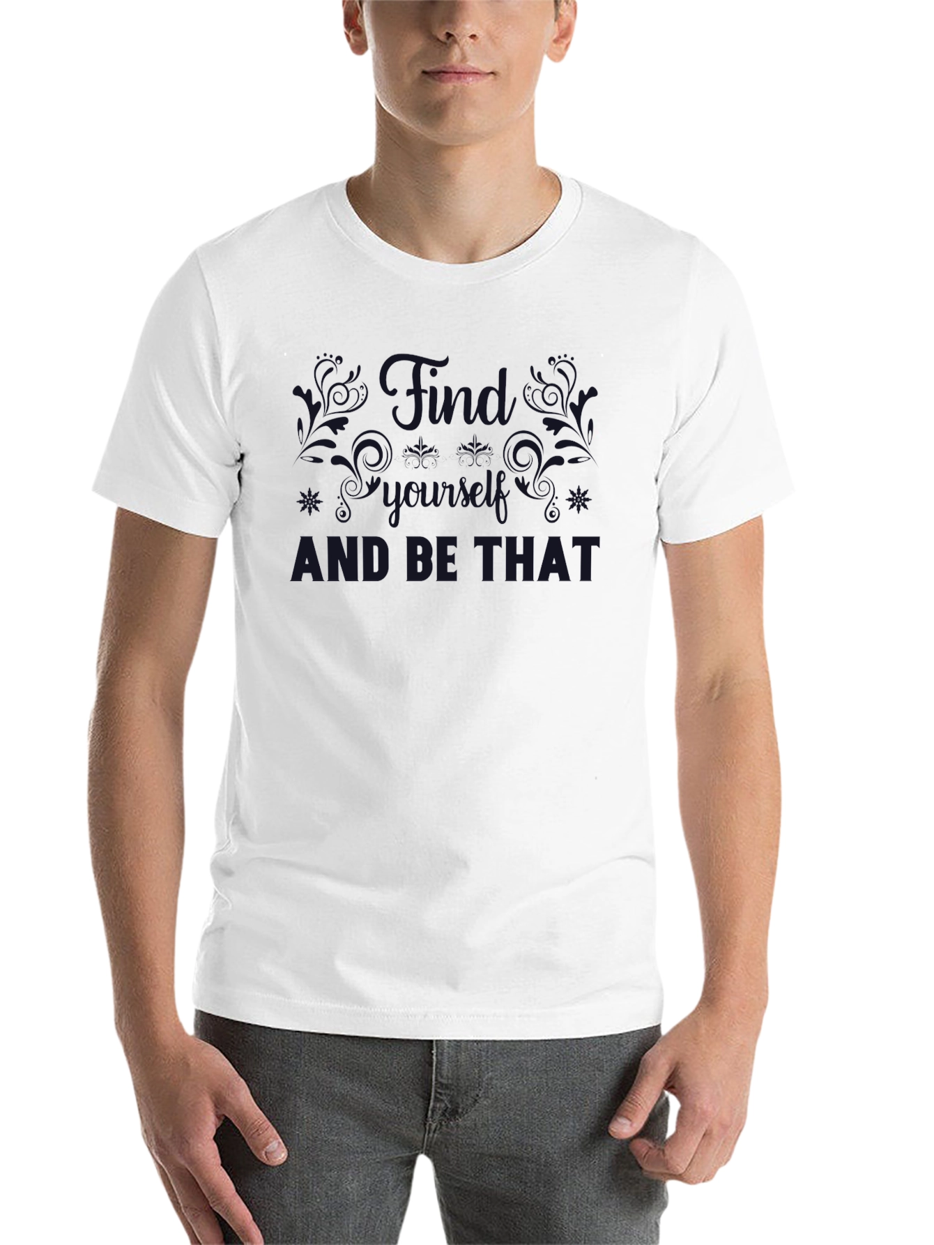 Mens Graphic Print Short Sleeve T-Shirt