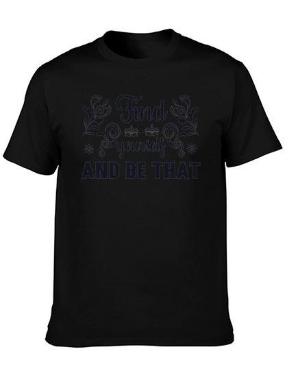 Mens Graphic Print Short Sleeve T-Shirt