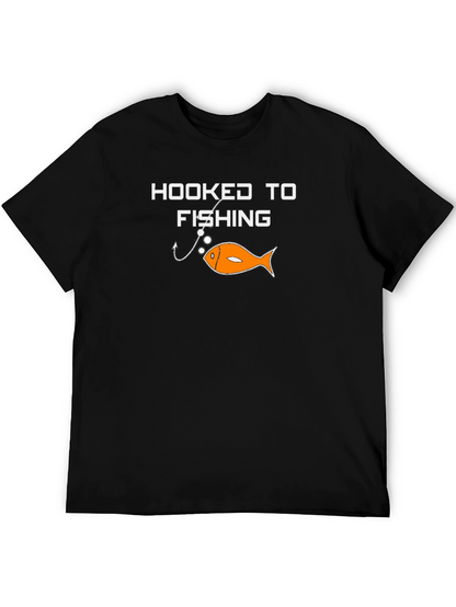 Hooked to Fishing T-Shirt - Anglers Tee