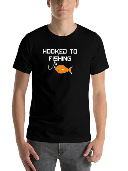 Hooked to Fishing T-Shirt - Anglers Tee