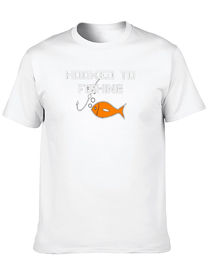 Hooked to Fishing T-Shirt - Anglers Tee