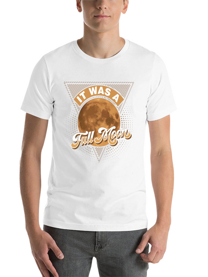 Full Moon Graphic Tee - Retro Style