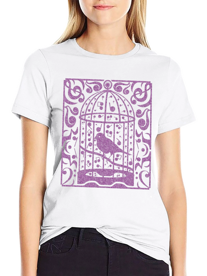 Birdcage Music Graphic Tee - Black