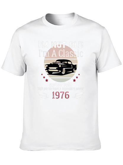 Classic Car 1976 Birthday T-Shirt