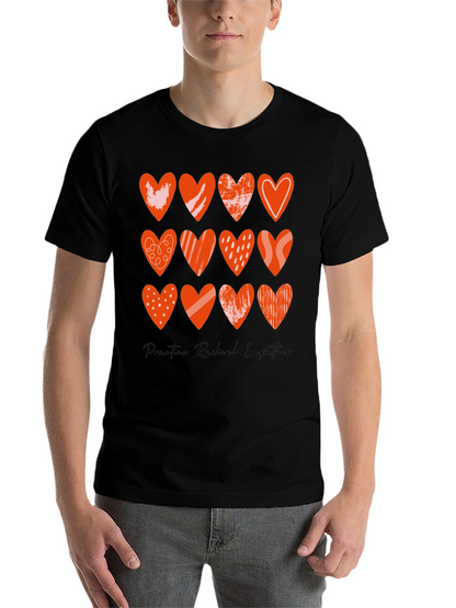 Radical Empathy Heart Tee - Stylish Graphic Print T-Shirt
