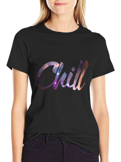 Cosmic Chill Black T-Shirt