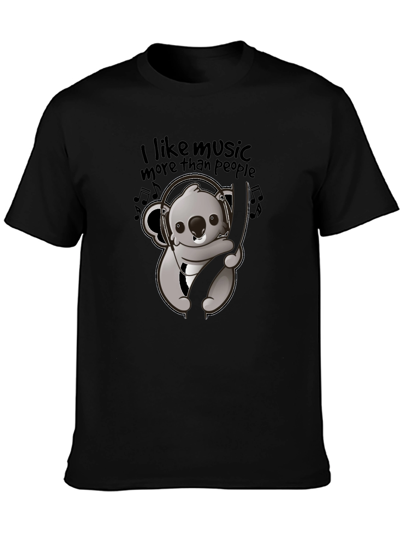 Music Loving Koala Graphic Tee